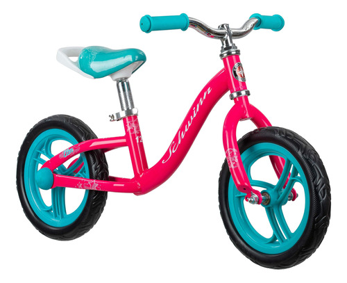 Schwinn Elm Girls Bike For Toddlers And Kids, 12-inch Balan.