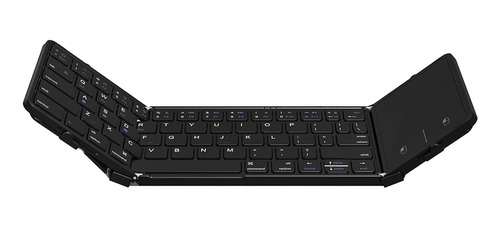 ~? Teclado Bluetooth Plegable Con Panel Táctil Teclado Inalá