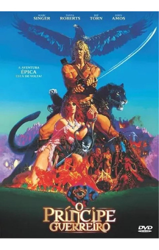 O Príncipe Guerreiro - Dvd Lacrado + Cd Trilha E Poster