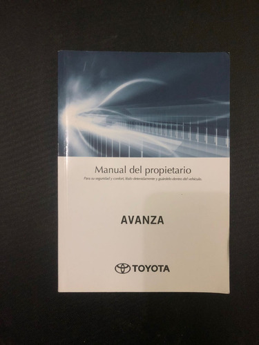 Manual De Propietario De Avanza 2014 - 2020