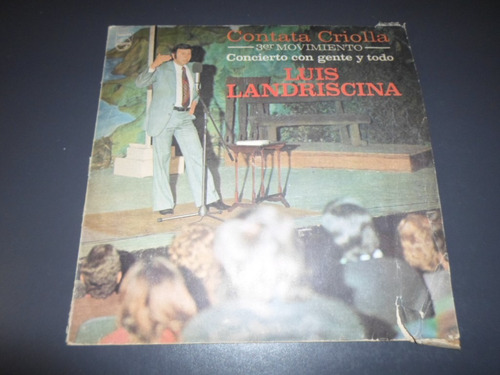 Luis Landriscina - Concierto Con Gente Y Todo * Vinilo