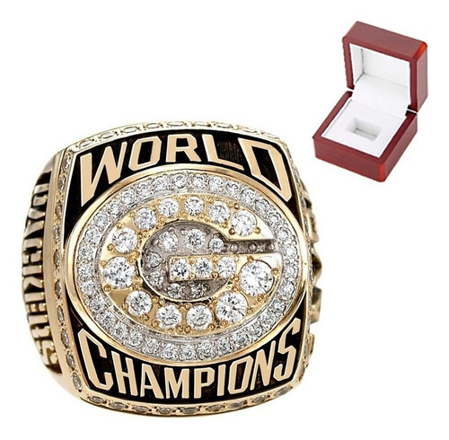 Nfl - Anillos De Campeonato De Los Green Bay Packers 1996