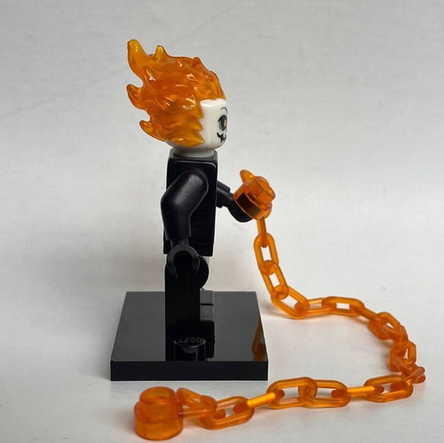 Imagen 3 de 7 de Lego Minifigura Ghost Rider Super Heroes 76058