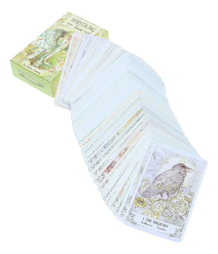 Cartas De Tarô Spiritsong A 78 Visions English Deck Oracle