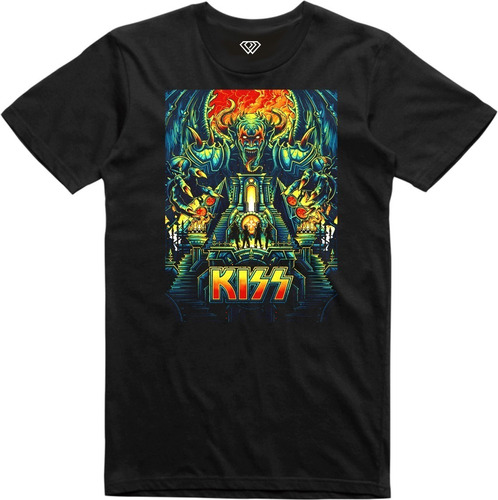 Playera T-shirt Kiss Banda De Rock Cool 15