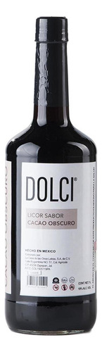 Pack De 4 Licor Dolci De Cacao Obscura 1 L