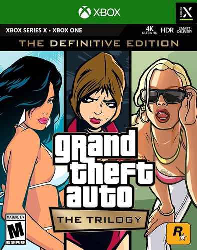 Grand Theft Auto The Trilogy Gta Trilogy Xbox One Fisico