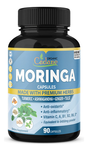 Cpsulas De Extracto De Moringa Orgnicas Equivalentes A 6450