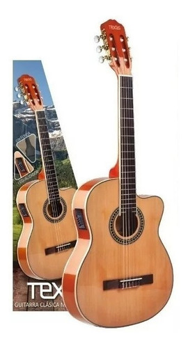 Guitarra Texas Cg-30c 7545 C/corte Y Eq Envío Gratis Cuot