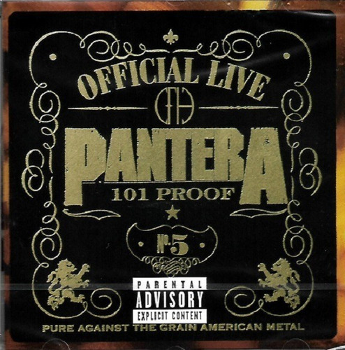 Cd Pantera / Official Live: 101 Proff (1997) Europeo