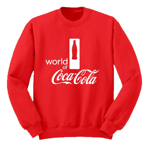 Sudadera - World Of Coca Cola Clasica Cocacola Mundo 
