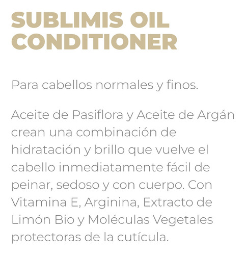Duo Shampoo Y Acondicionador Sublimis 250 Ml Framesi