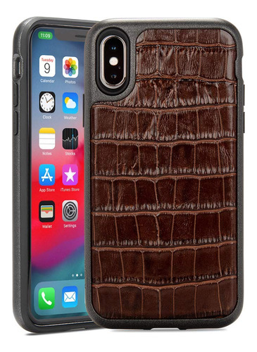 Rocstor Premium Croc-effect Coleccion Estuche Para iPhone