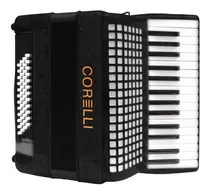 Comprar Acordeon Corelli 48 Bajos 30 Teclas Piano Con Funda Cuot