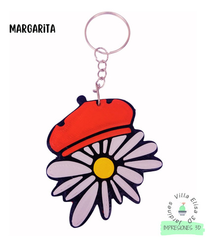 Margarita Serie Llaveros Souvenir 22 U + Cake Topper
