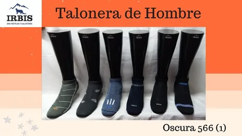 Medias Taloneras Hombre Irbis Alta Calidad Nylon Spandex