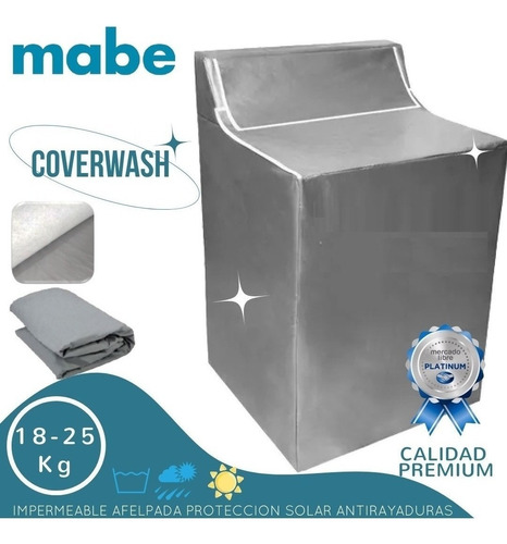 Cover Wash Lavadora Apertura Sup Panel 20k Mabe