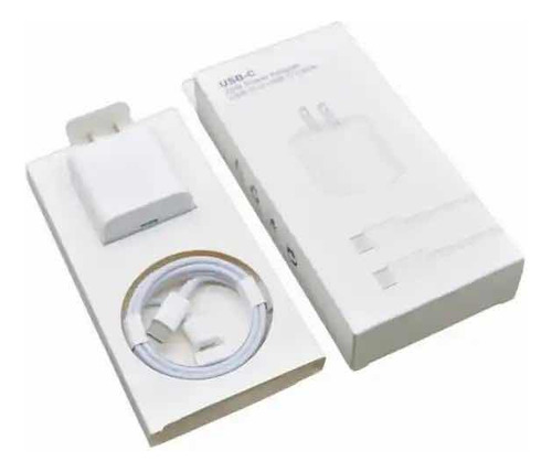 Cargador Carga Rápida 20w Para iPhone 13 Tipo C Pack De 2 (Usado)