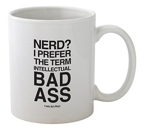 Taza De Café De Cerámica  Nerd  Con Frases Ingeniosas.