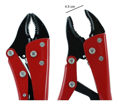 Pinza De Presión Quijada Curva Urrea 4102 32807560