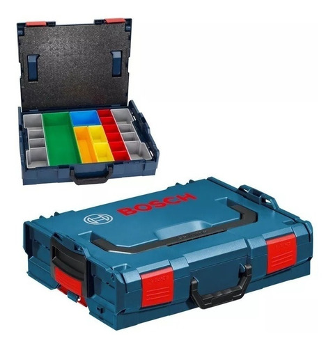Caja Maletin Herramientas Bosch Lboxx 102 Apilable 13 Div