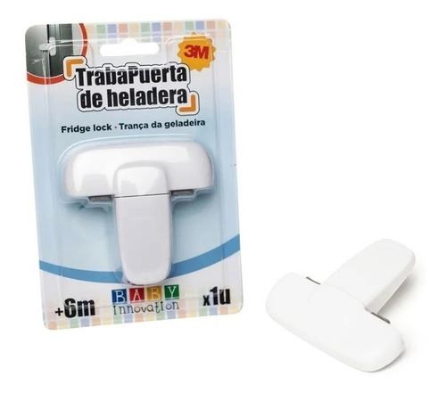 Imagen 2 de 4 de Traba De Seguridad Para Puerta De Heladera - Baby Innovation