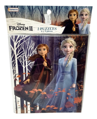 Set 2 Puzzle 6 Y 9 Piezas Blister Frozen