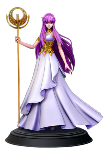 Saint Seiya Saori Athena D3d Archivo Stl Para Impresión 3d