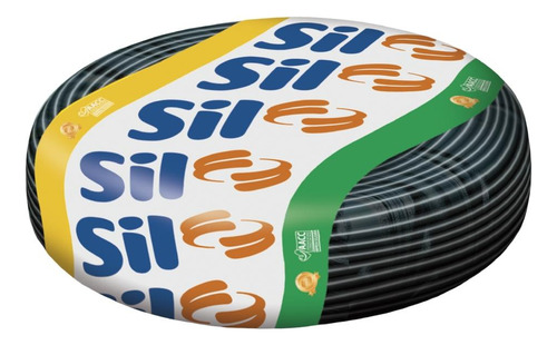 Cabo Flexivel 6mm Preto 750v Rolo Com 15 Metros - Sil Preto