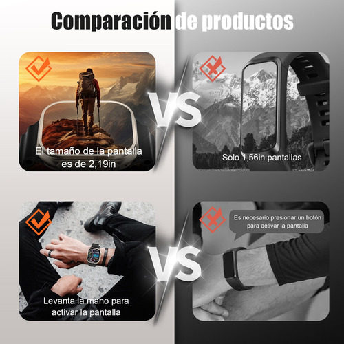 . Reloj Inteligente Smartwatch Bluetooth Con Impermeable