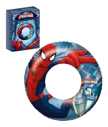 Boia Infantil Redonda Piscina Homem Aranha Spiderman Bestway