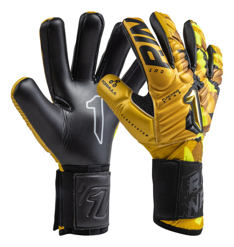 Guante De Portero Rinat Meta Tactik Gk Pro Oro Adulto.