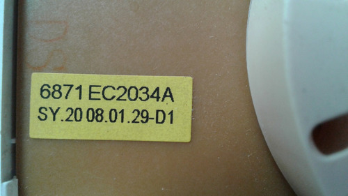 Imagen 4 de 9 de Tarjeta Display Lavadora LG 6871ec2034a