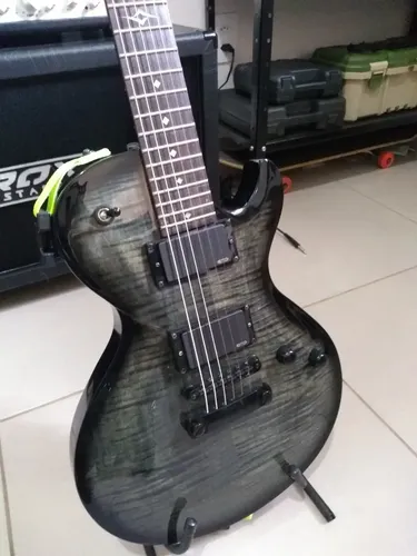 Guitarra Dbz Dean B Zelinsky Bolero Stf Black Charcoal - Emg