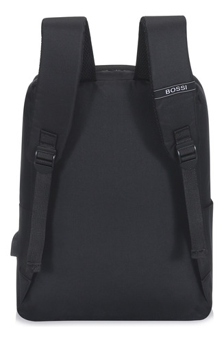 Mochila Portanotebook Bossi Usb Reforzada Oficina Urbana