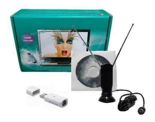 Receptor De Tv Digital Usb Full Hd 1080p Como Blu-ray