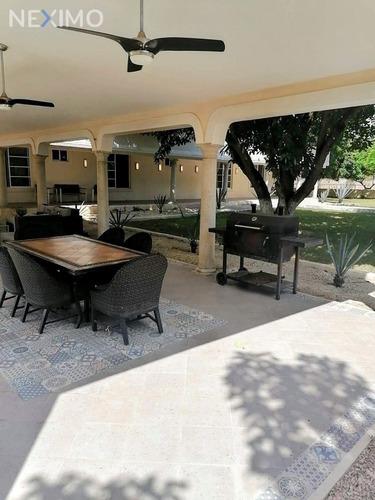 Imagen 13 de 30 de Casa En Venta De Un Piso En Cholul Mérida, Yucatán Con Grandes Jardines Y Alberca