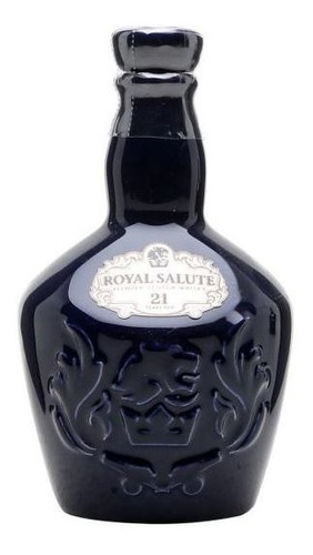Chivas Regal Miniatura Whisky Royal Salute 50ml Blended Scotch Garrafa