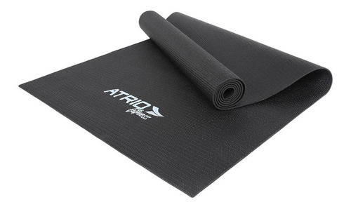 Tapete De Yoga Pvc Preto Atrio - Es311