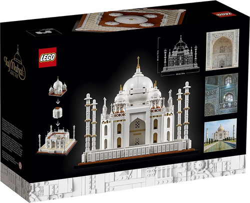 Imagen 2 de 7 de Lego Architecture Arquitectura 21056 Taj Mahal / 2022 Piezas