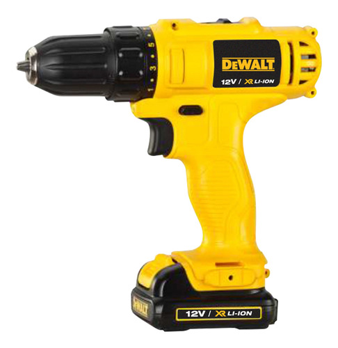 Taladro Atornillador 12v + 2 Baterías Dewalt Dcd700c2-b2