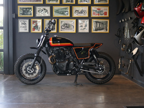 Royal Enfield Interceptor Flat Track Customizada 