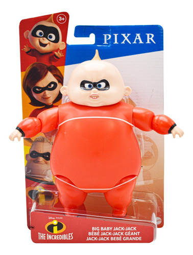 Disney Pixar Jack Jack Bebe Grande 20cm Mattel