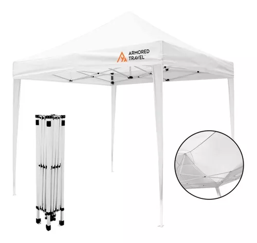 CARPA TOLDO PLEGABLE CON LONA IMPERMEABLE DE 3X3 M – OGO