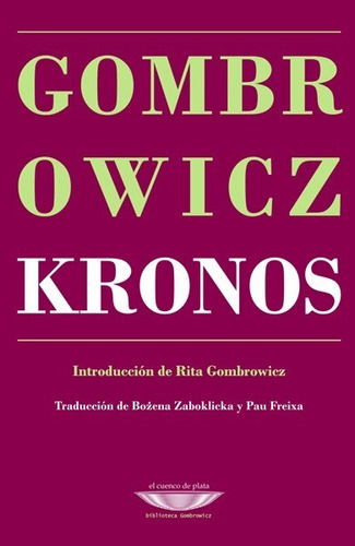 Libro Kronos - Witold Gombrowicz