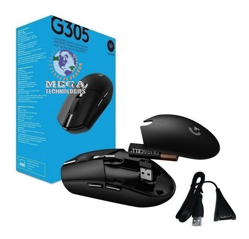 Mouse Gamer Logitech G305 Lightspeed Rgb 12000 Dpi