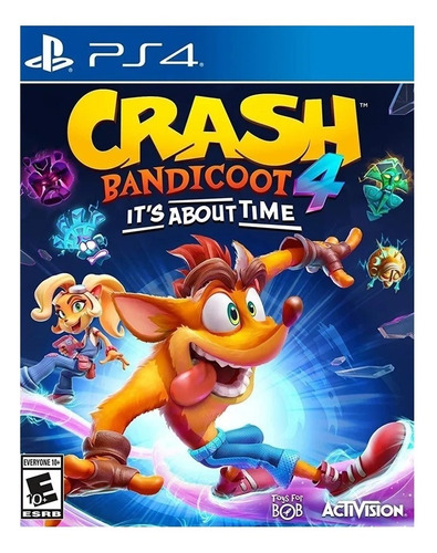 Imagen 1 de 4 de Crash Bandicoot 4: It’s About Time  Standard Edition Activision PS4 Digital