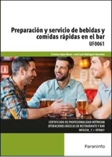 Libro Preparacion Y Servicio De Bebidas Yidas Rapidas En