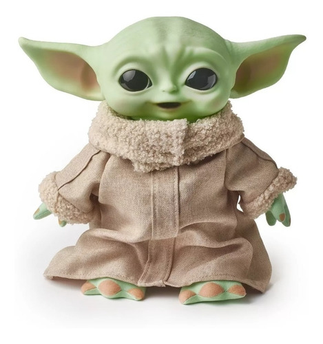The Mandalorian Peluche Baby Yoda En Mochila Grogu 28cm