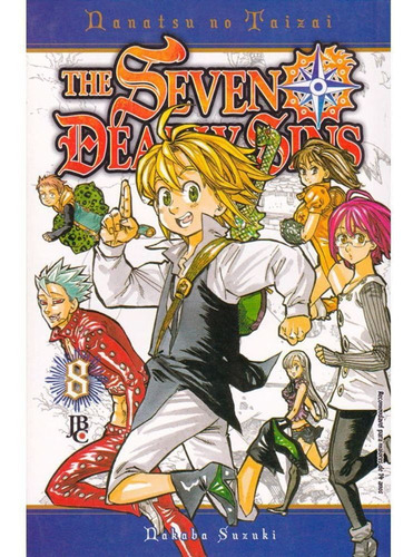 The Seven Deadly Sins / Nanatsu No Taizai - Volume 08 - Usado